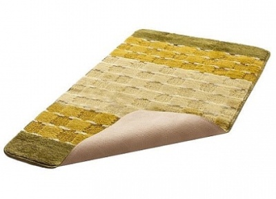 Коврик для ванной 60х100см, зеленый, BANYOLIN SILVER