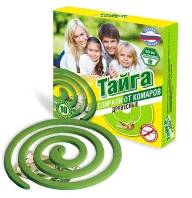 Спирали от комаров Тайга 30 шт Greenfield