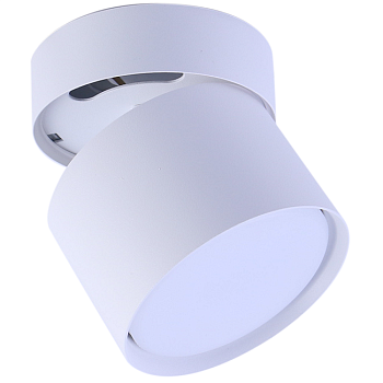 Светильник накладной поворотный точечный 17W GX53 белый Truenergy 21005