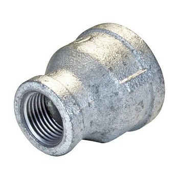 Муфта оцинкованная редукционная 25x15 мм, KAIDA