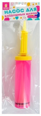 Насос для воздушных шаров Золотая сказка, 591098