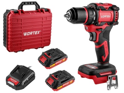 Дрель-шуруповерт аккумуляторная WORTEX BD 2025-1 DLi 