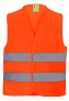 Жилет световозвращающий оранжевый VEST2