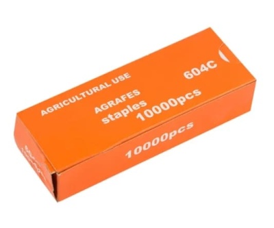 Скобы для тапенёра, 604C 6х4мм 10000 шт Park 006396