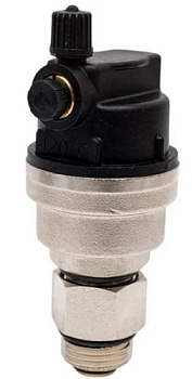 Развоздушник автоматический с установочным клапаном нар. 1/2