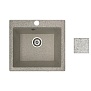 Мойка из искусственного камня, олово, MINI, BelEvors
