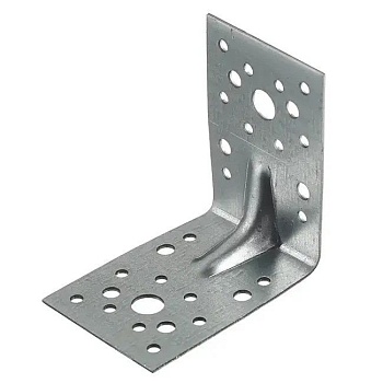 Уголок усиленный оцинкованный 105x105x90 мм 1,5-1,8 мм