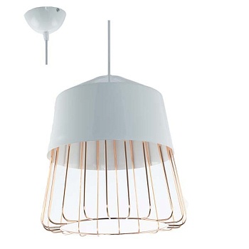 Светильник подвесной НCБ 01-60-101 6474 белый Aitin-Pro