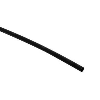 Трубка термоусаживаемая ТУТк с клеевым слоем нг 4/1 черная 1м, EKF PROxima