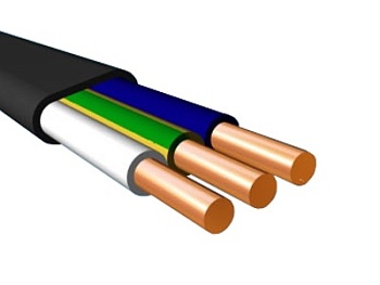 Кабель ВВГ-Пнг(А)-LS 3х1,5 (10 м), ИнтАГ