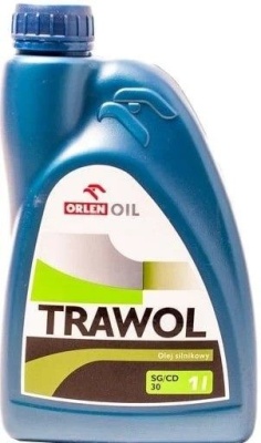Масло для 4-х тактных двигателей минеральное Orlen Oil TRAWOL 10W30 SG/CD (1 л)