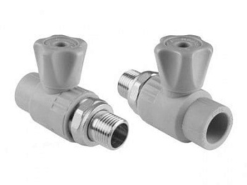 Вентиль для радиатора прямой, 25х3/4