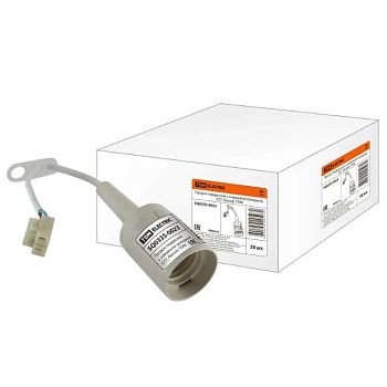 Патрон E27 с клеммной колодкой TDM Electric SQ0335-0023