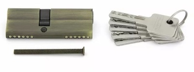 Цилиндровый механизм ZN 80 (35х45) C ET AB Palladium