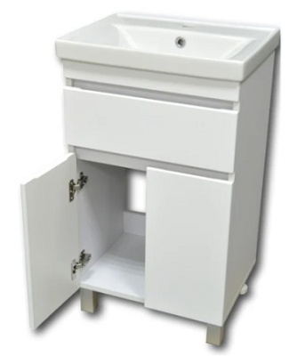 Тумба Гамма 50.3 с умывальником Сава-2050