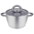 Кастрюля из нержавеющей стали 4,2л MAUNFELD LEONA MF50LN01CR