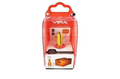 Фреза пазовая прямая (10х19 мм) VIRA 553305