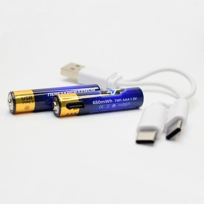 Элемент питания (аккумулятор) литий-ионный перезаряжаемый ETP 104007