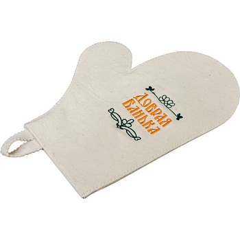 Рукавица для бани и сауны Добрая банька, Банные штучки 41045