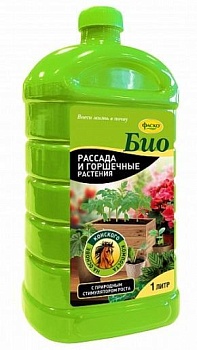 Удобрение ограноминеральное РАССАДА и ГОРШЕЧНЫЕ растения ФАСКО БИО 1л