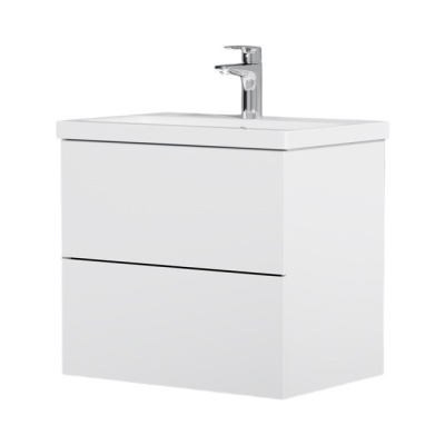 Тумба подвесная Gem 60 с умывальником AM.PM M90-FHX0602-WC0602WG