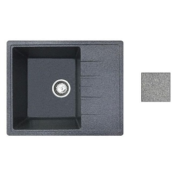 Мойка из искусственного камня, грей, MILA, BelEvors