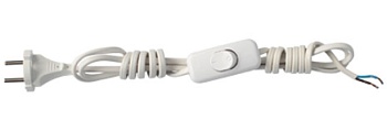 Выключатель для бра на шнуре белый ШАВ2-6,0-0,75-2 Bylectrica