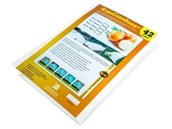 Спанбонд №42 белый 4,2x10м АГРОСЕТКА-ЮГ