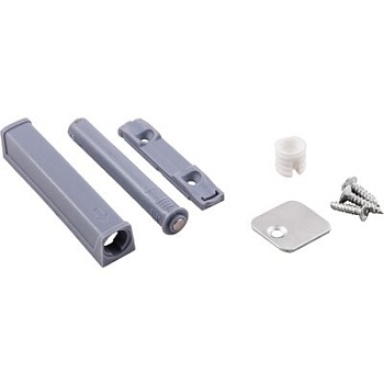 Механизм TIP-ON усиленный с магнитным наконечником, серый, AKS 72258