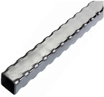 Декоративный прокат труба фактурная 20x20x3000 мм (12.202.15-С)