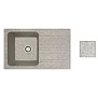 Мойка из искусственного камня, олово, STYL, BelEvors