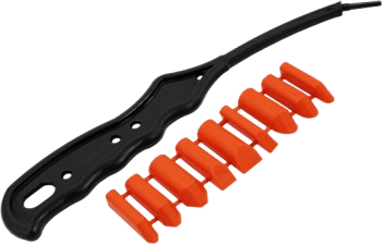 Шпатель для силиконов и герметика со сменными адаптерами DECOR 113-400