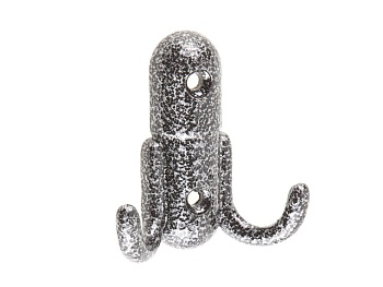 Крючок-вешалка №8 цвет серебро STARFIX