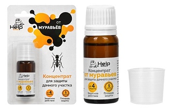 Средство от МУРАВЬЕВ для разведения в воде 10 мл HELP