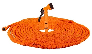 Набор для полива с растягивающимся шлангом 50м, Eurolux 73/7/2/31
