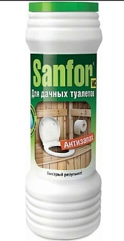 Чистящее средство Антизапах для дачных туалетов 400 гр, Sanfor Чистящее средство Антизапах для дачных туалетов 400 гр, Sanfor