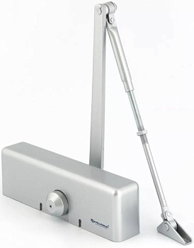 Доводчик дверной 1085 BC серебро PALLADIUM