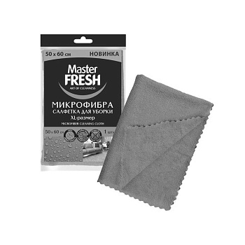 Салфетка для пола 50х60 см из микрофибры Master FRESH 