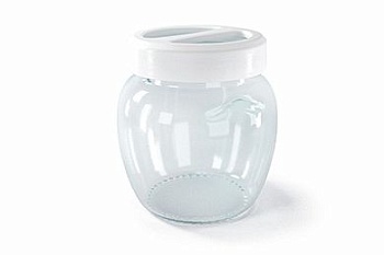 Стакан косметический Megan (снежно-белый) BEROSSI АС 90601000