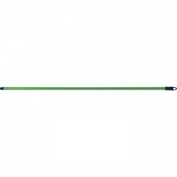 Черенок для метлы металлический, пластиковая резьба, 21 х 1200 мм, 68417