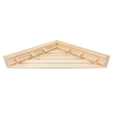 Полка большая угловая 6 креплений М-47