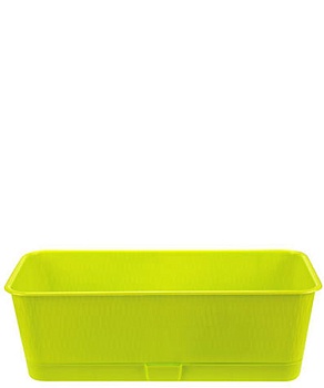 Ящик балконный Прованс, 58x17x13см, 9.5 л, фисташка с поддоном Ящик балконный Прованс, 58x17x13см, 9.5 л, фисташка с поддоном