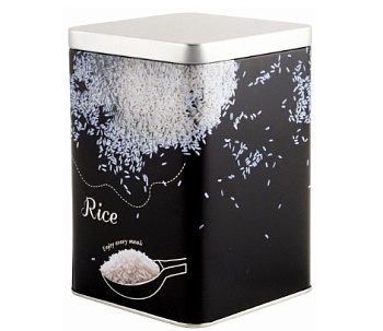 Банка для сыпучих продуктов металлическая 