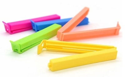 Набор зажимов для пакетов (5 шт), QH-0904