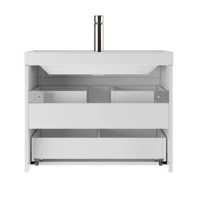 Тумба под умывальник Домино Classica 70 Graffo подвесная В2 DGr2115T (белый глянец)