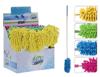 Щетка для уборки пыли с телескопической ручкой 74 см, 875898