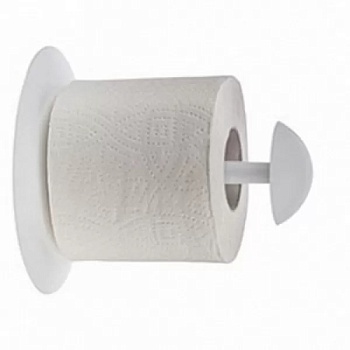 Держатель для туалетной бумаги Aqua (снежно-белый) Berossi