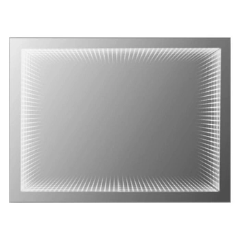 Зеркало 80x60 см Алмаз-Люкс ЗП-120 (подсветка)