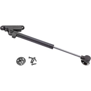 Подъёмник газовый с амортизатором 120N серый, AKS PLUS 66737