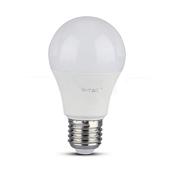 Лампа светодиодная 9W E27 А60 4000K 806LM V-TAC